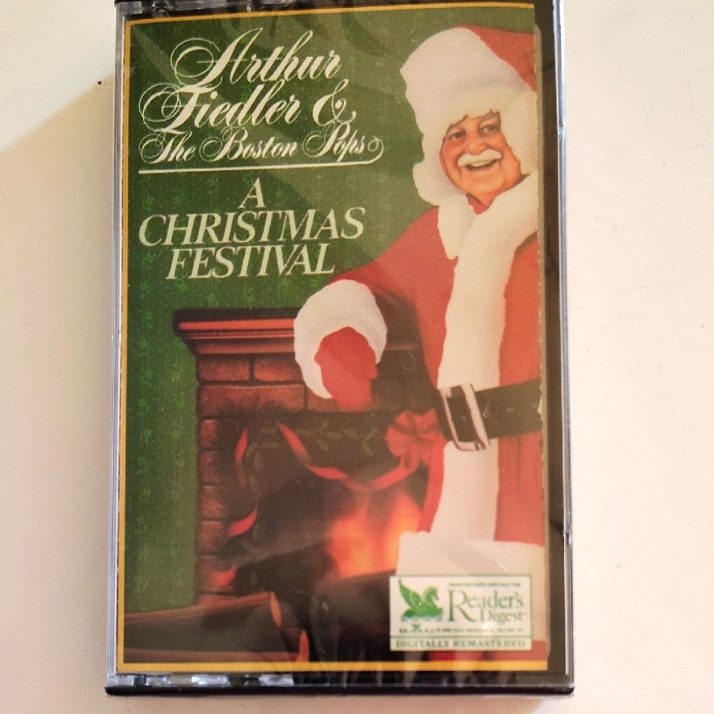 A Christmas Festival Cassette Arthur Fiedler & The Boston Pops New Sealed